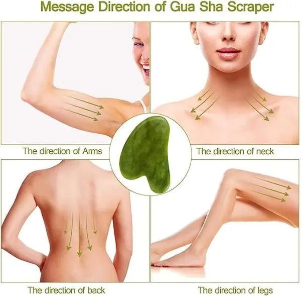 Jade Roller for Face and Gua Sha
