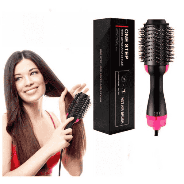 2-in-1 Hair Dryer & Volumizing Brush