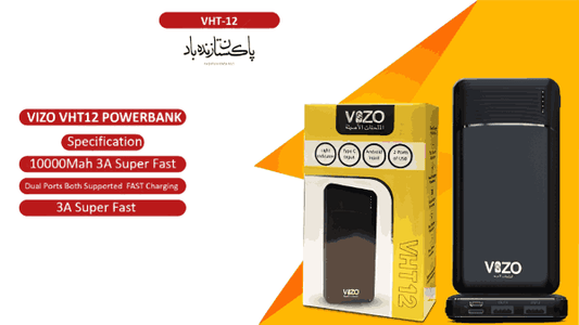10,000mAh Dual-Port Fast Charging Power Bank
